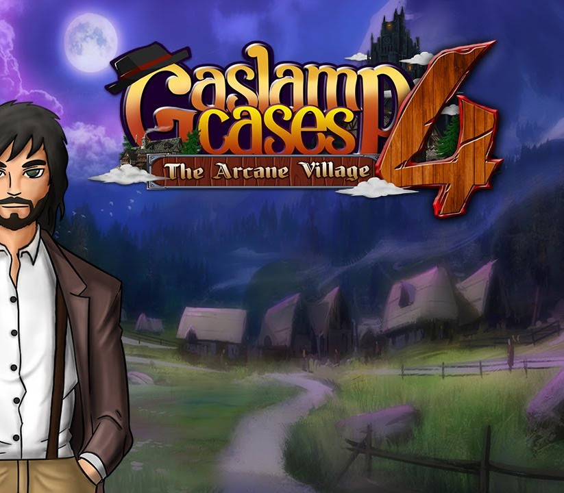 Gaslamp Cases 4: The Arcane Village PC Steam CD Key Logo
