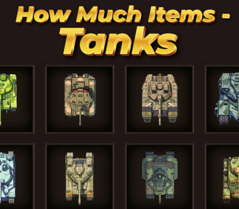 How Much Items - Tanks PC Steam CD Key Logo