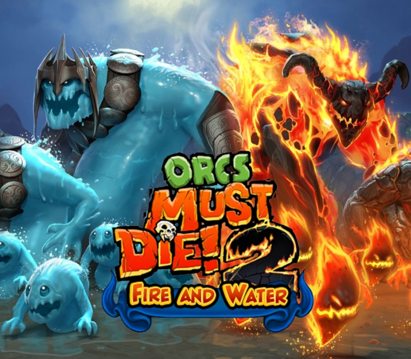 Orcs Must Die 2! Fire and Water Booster Pack DLC PC Steam CD Key Logo