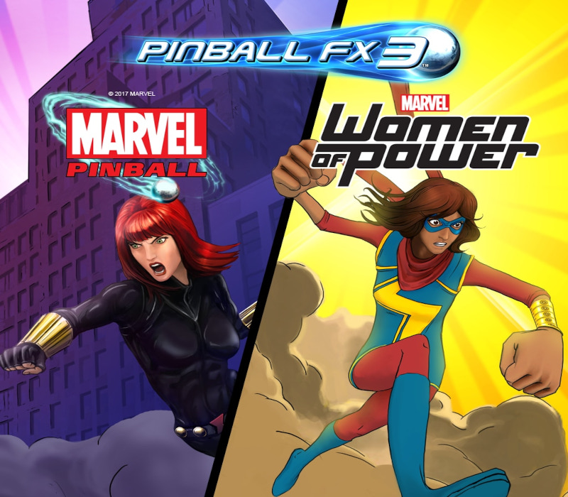 Pinball FX3 - Marvel Pinball - Marvel's Women of Power DLC Steam CD Key Logo