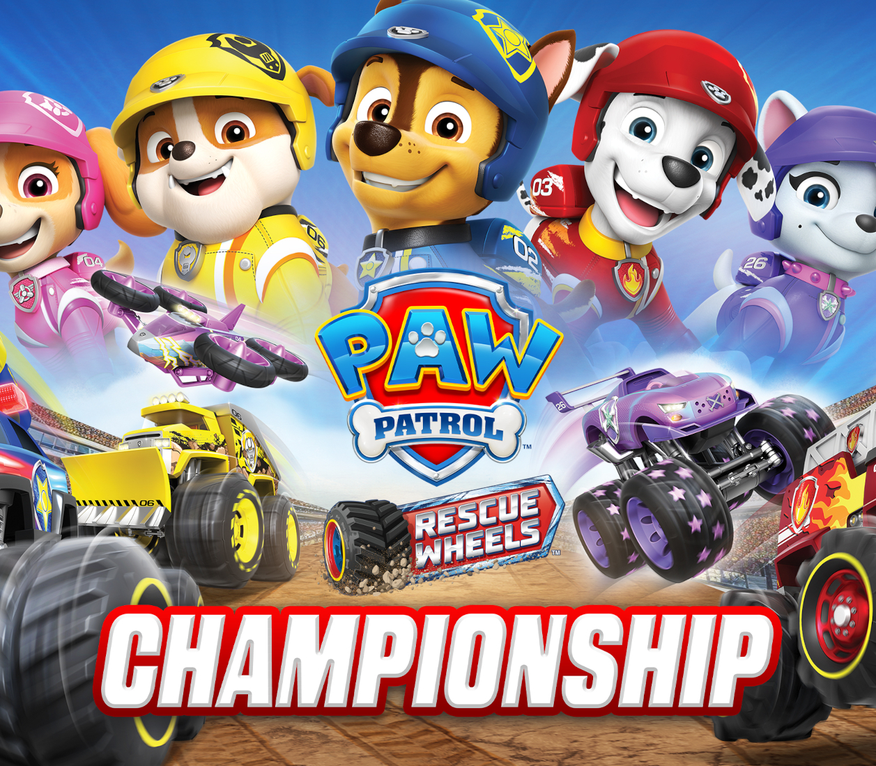 PAW Patrol Rescue Wheels: Championship European Union XBOX One / Xbox Series X|S / PC CD Key Logo