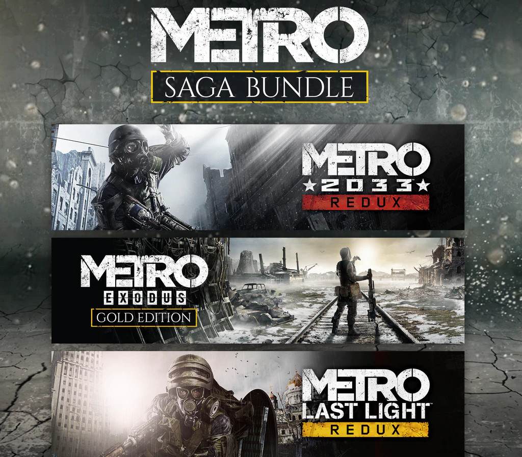 Metro Saga Bundle EU XBOX One / Xbox Series X|S CD Key Logo