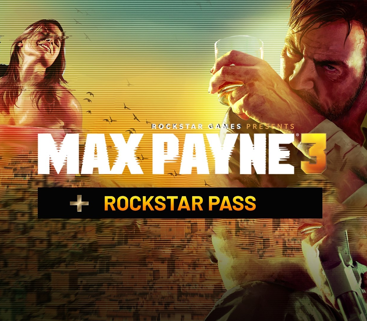 Max Payne 3 & Max Payne 3: Rockstar Pass Bundle PC Steam CD Key Logo