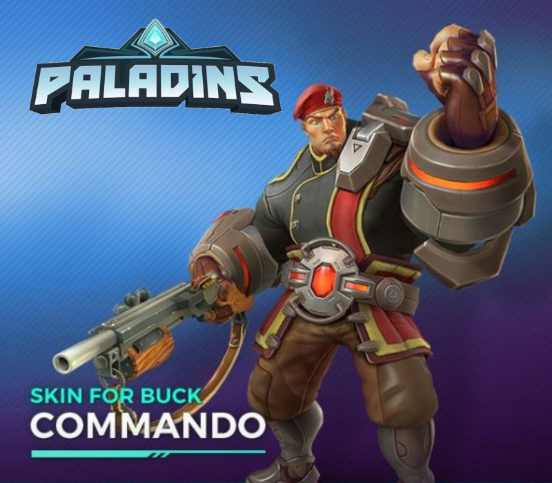 Paladins - Buck Commando Skin Digital Download CD Key Logo