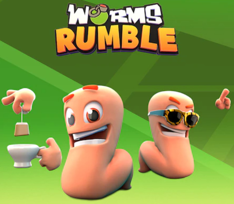 Worms Rumble - Emote Pack DLC PC Steam CD Key Logo