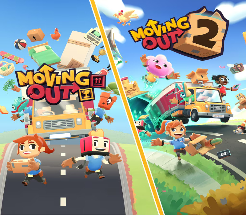 Moving Out + Moving Out 2 Bundle European Union XBOX One / Xbox Series X|S / PC CD Key Logo