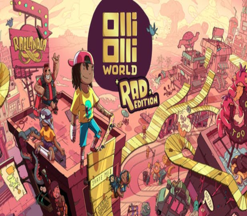 OlliOlli World: Rad Edition Steam CD Key Logo