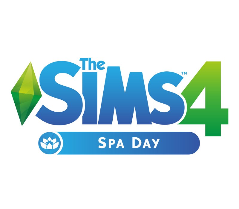 The Sims 4 - Spa Day Game Pack DLC PC EA App CD Key Logo