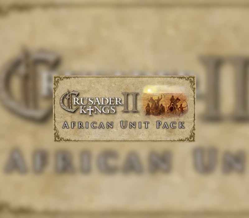 Crusader Kings II - African Unit Pack DLC PC Steam CD Key Logo