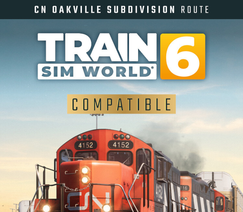 Train Sim World 6: Canadian National Oakville Subdivision: Hamilton - Oakville DLC EU XBOX One / Xbox Series X|S / PC CD Key Logo