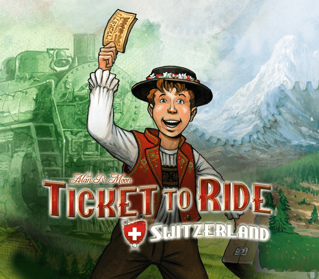 Ticket to Ride: Classic Edition - Switzerland DLC Steam CD Key Logo