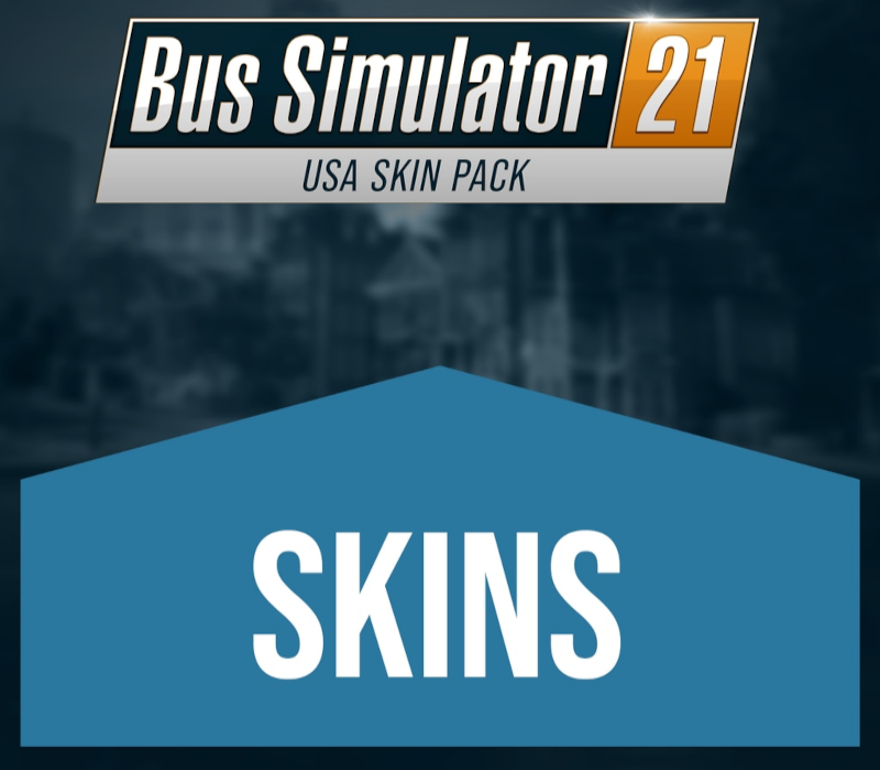 Bus Simulator 21 - USA Skin Pack DLC PC Steam CD Key Logo