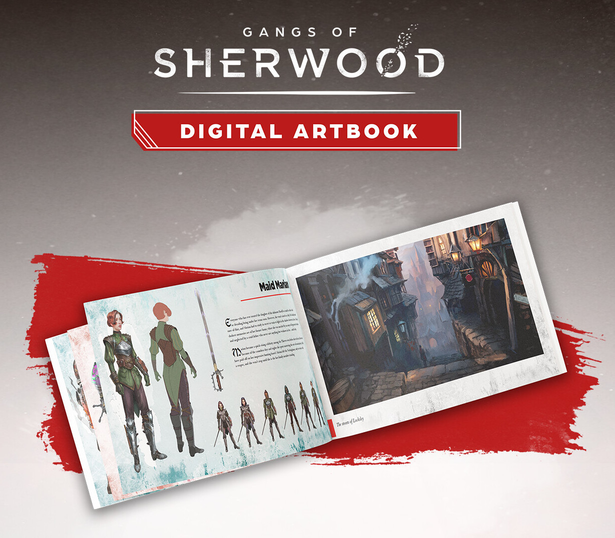 Gangs of Sherwood - Digital Artbook DLC Steam CD Key Logo