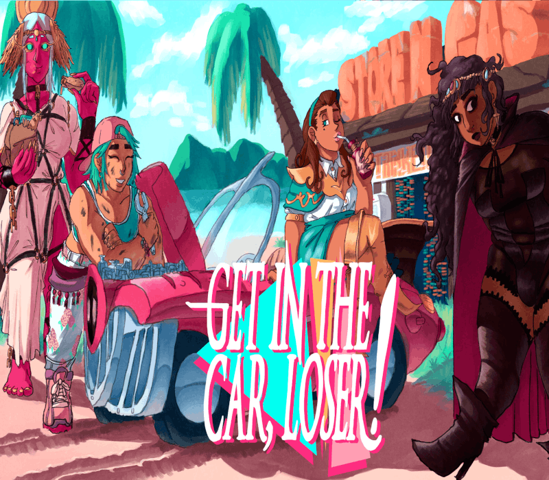 Get In The Car, Loser! Steam CD Key Logo