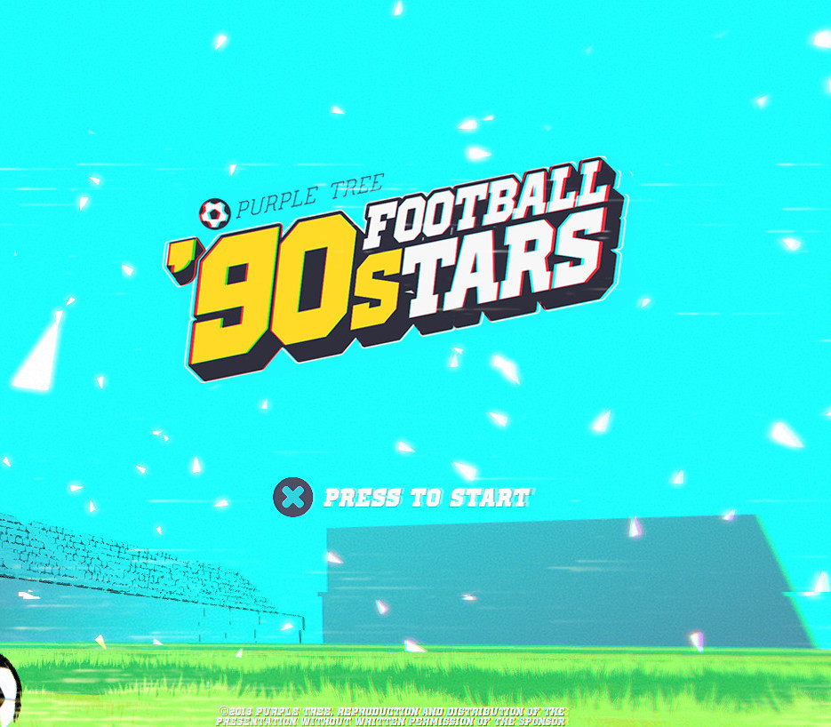 '90s Football Stars PC Steam CD Key Logo