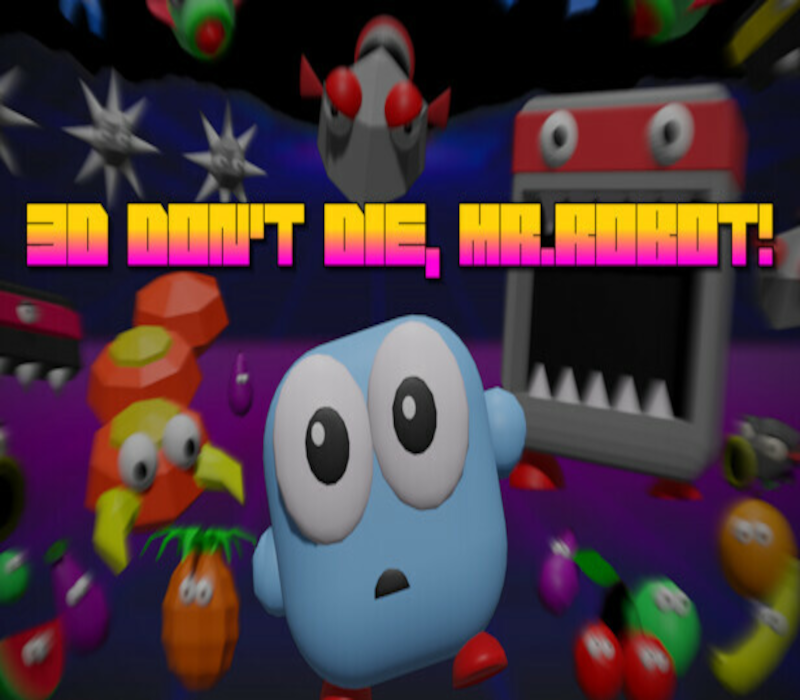 3D Don't Die Mr Robot PC Steam CD Key Logo