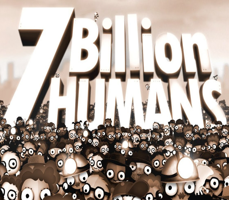 7 Billion Humans PC Steam CD Key Logo