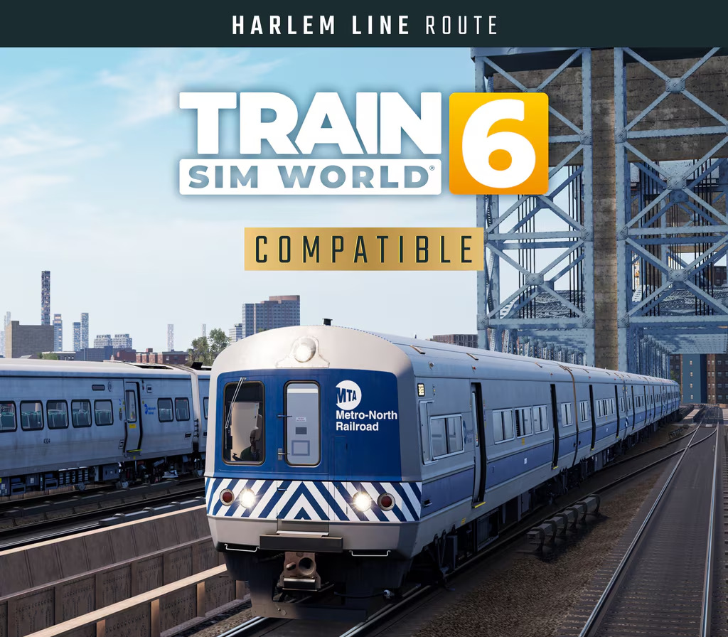 Train Sim World 6: Harlem Line: Grand Central Terminal - North White Plains DLC EU XBOX One / Xbox Series X|S / PC CD Key Logo