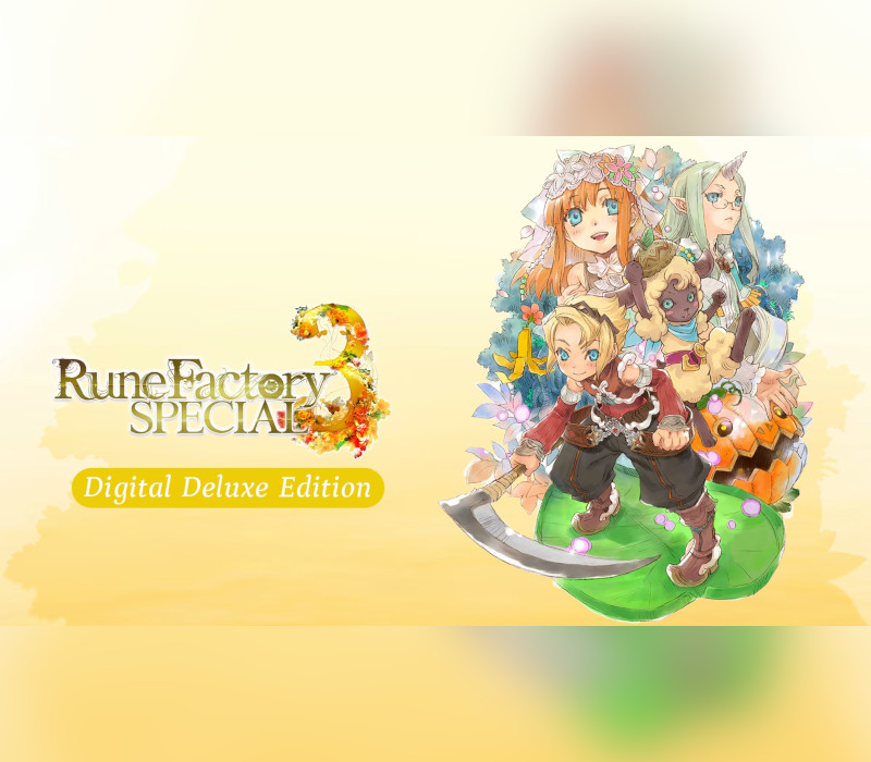 Rune Factory 3 Special Digital Deluxe Edition Steam CD Key Logo
