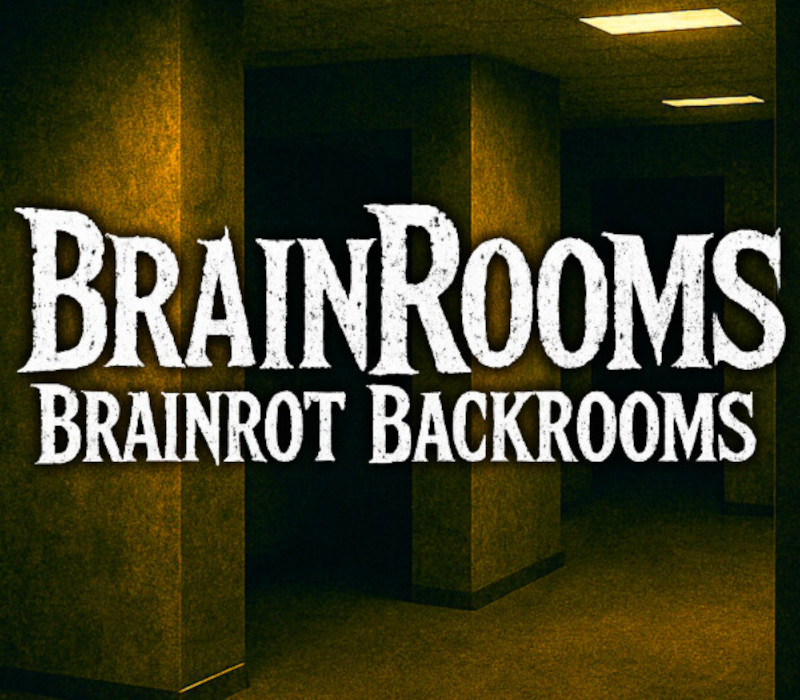BrainRooms - Brainrot Backrooms PC Steam CD Key Logo