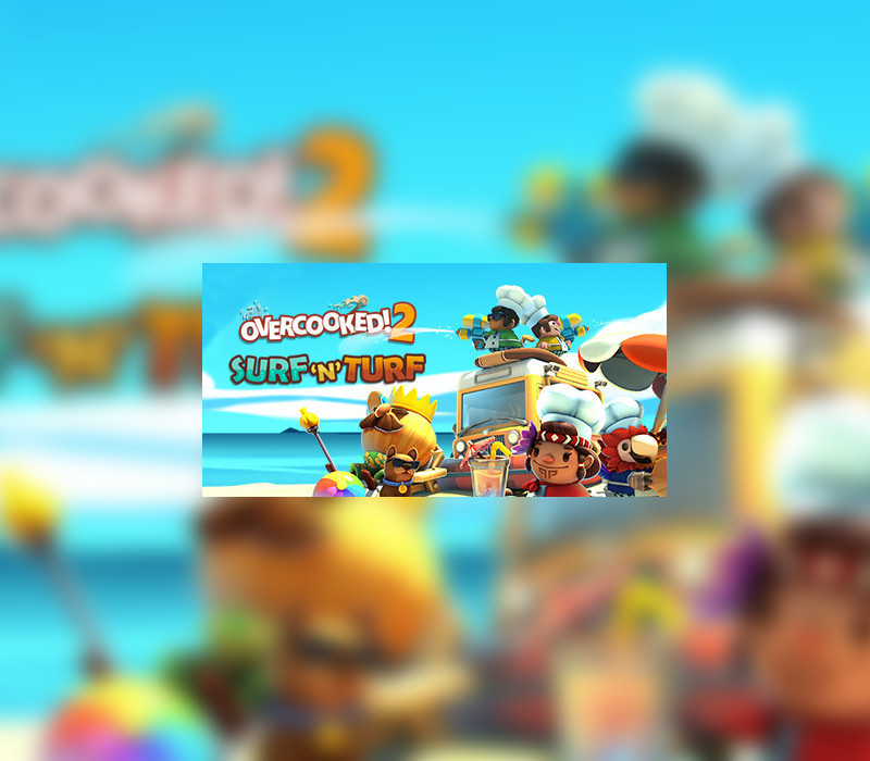 Overcooked! 2 - Surf 'n' Turf DLC PC Steam CD Key Logo