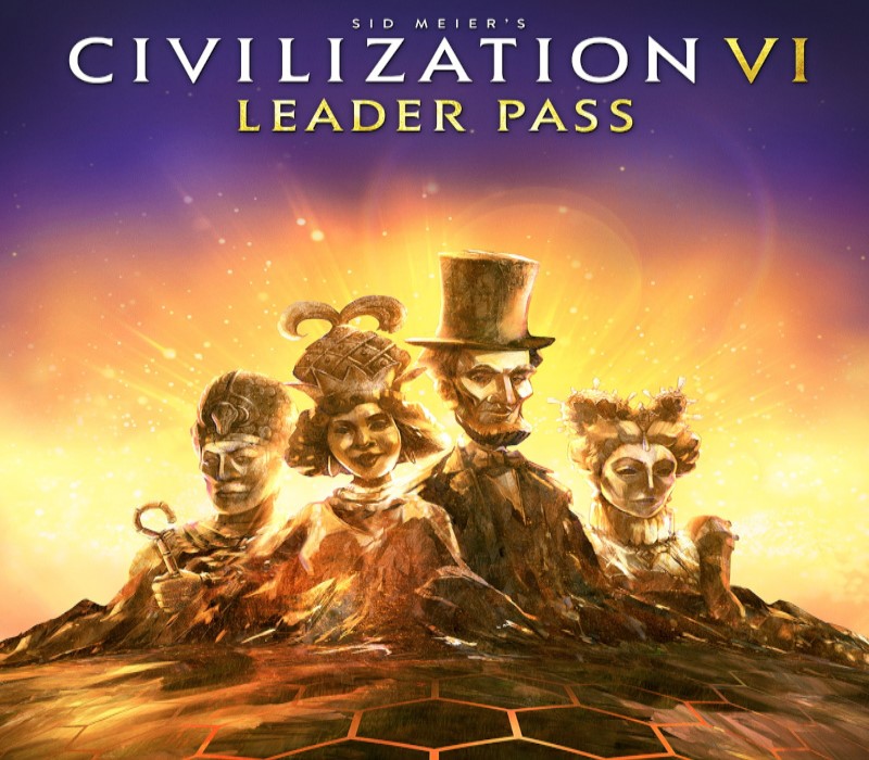 Sid Meier's Civilization VI - Leader Pass DLC PC Steam CD Key Logo