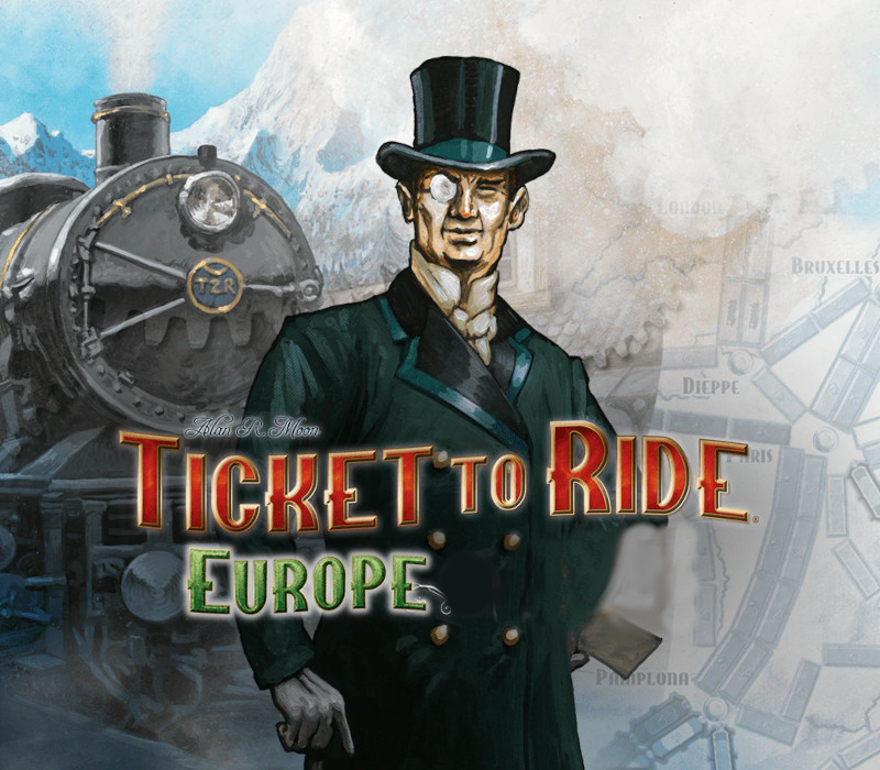 Ticket to Ride: Classic Edition - Europe DLC Steam CD Key Logo