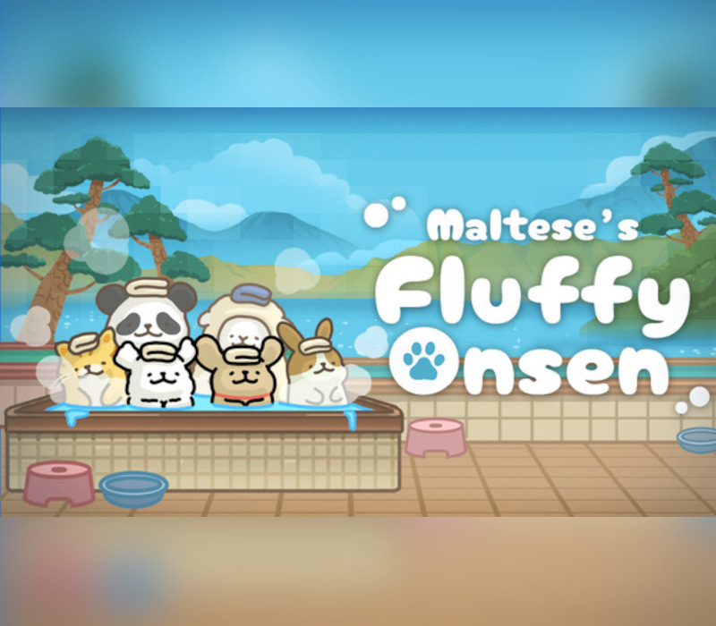 Maltese's Fluffy Onsen PC Steam CD Key Logo