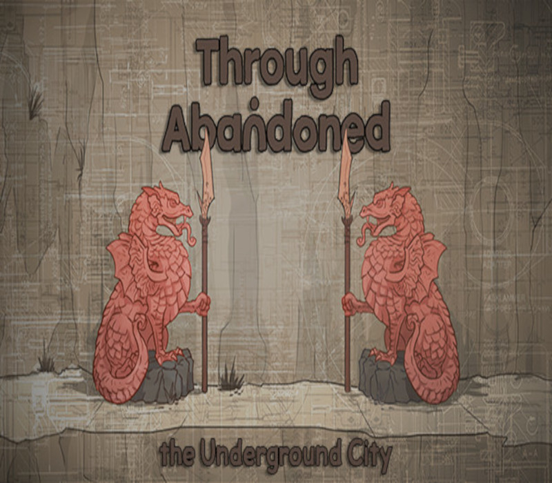 Through Abandoned: The Underground City Steam CD Key Logo