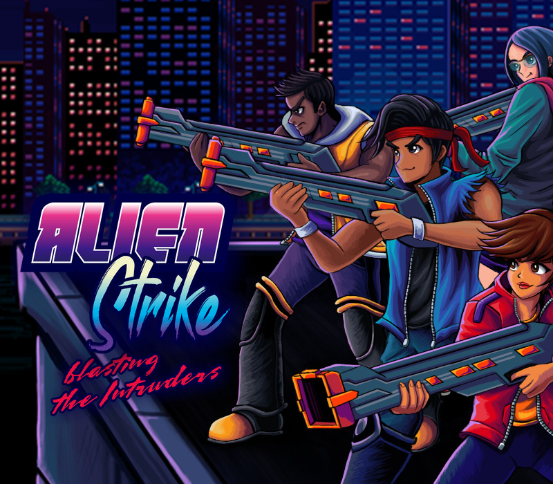 Alien Strike: Blasting the Intruders PC Steam CD Key Logo