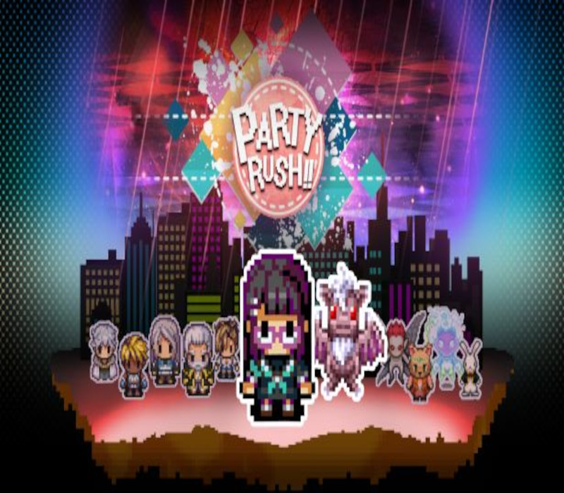 PARTY RUSH!! PC Steam CD Key Logo