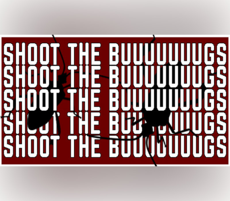 SHOOT THE BUUUUUUUGS PC Steam CD Key Logo