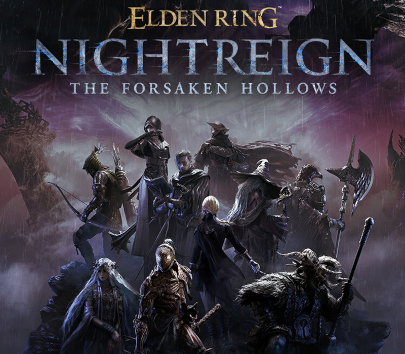 ELDEN RING NIGHTREIGN - The Forsaken Hollows DLC EU PC Steam CD Key Logo