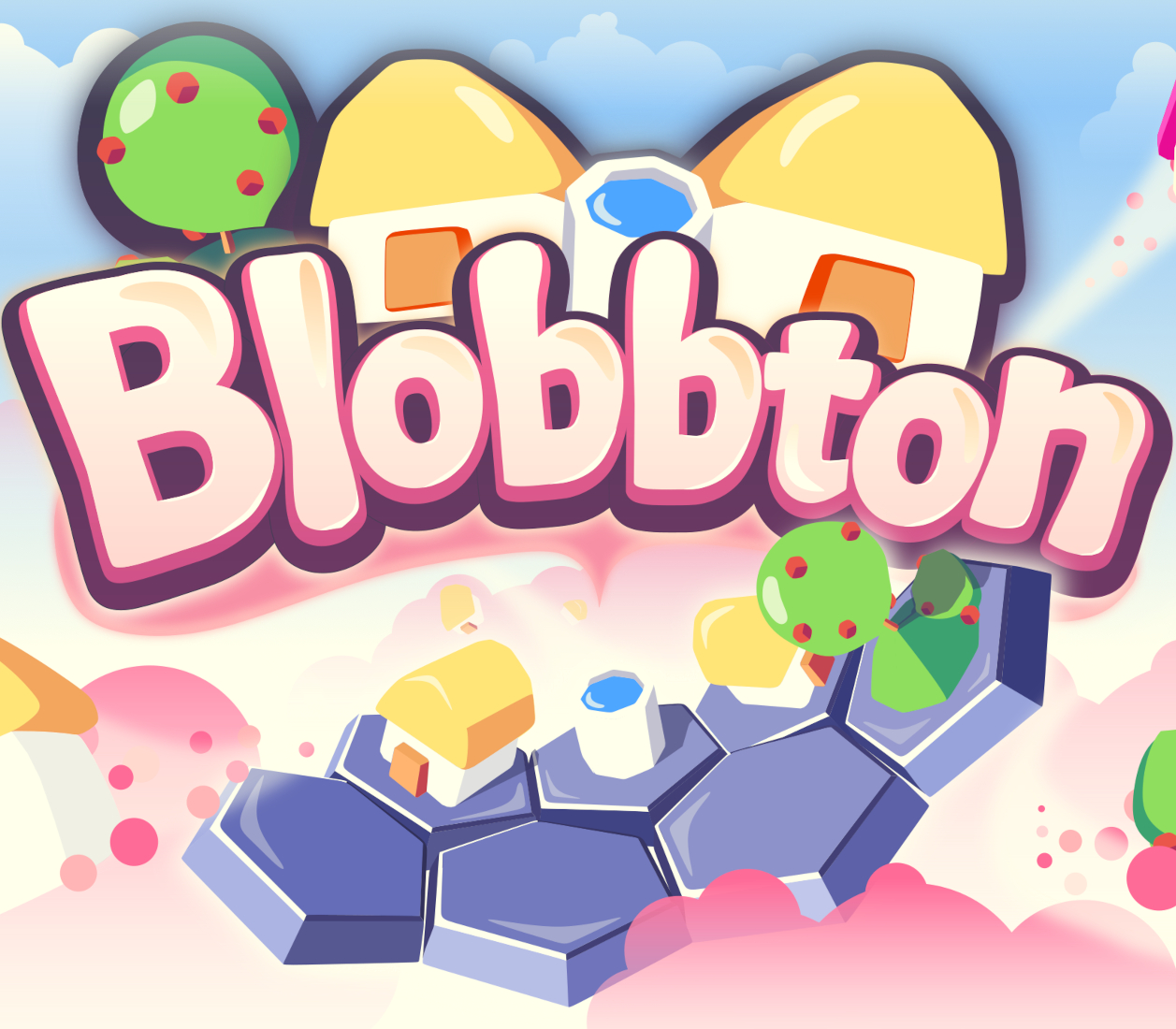 Blobbton PC Steam CD Key Logo