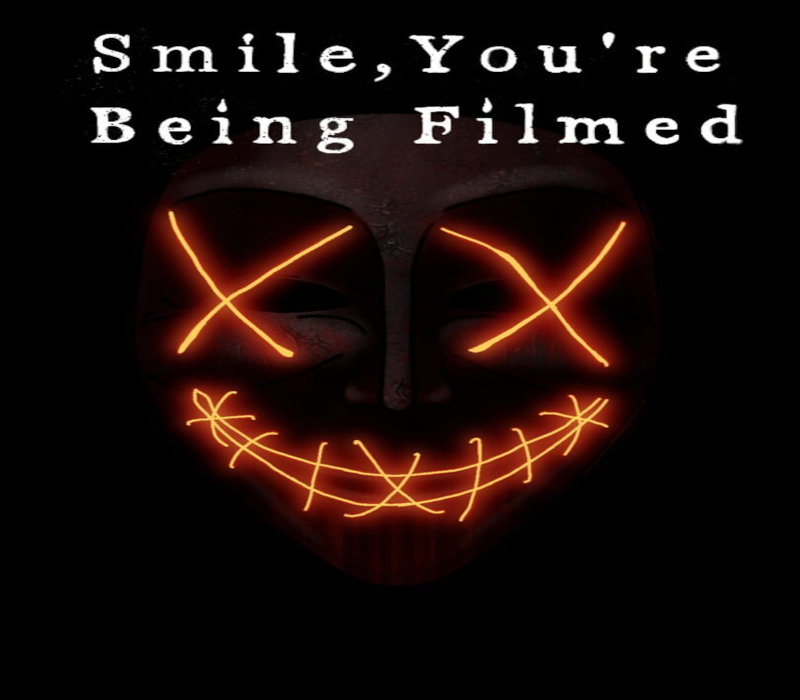 Smile, you're being filmed PC Steam CD Key Logo