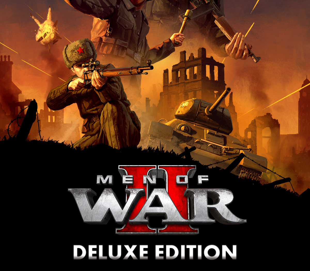 Men of War II Deluxe Edition PC Steam CD Key Logo