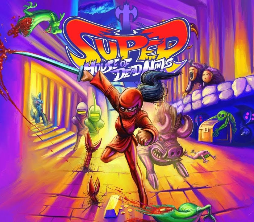 Super House of Dead Ninjas PC Steam CD Key Logo