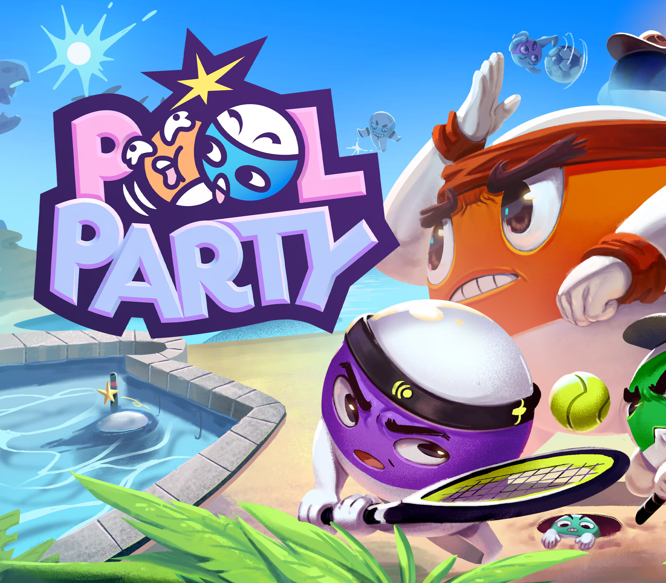 Pool Party PC Steam CD Key Logo