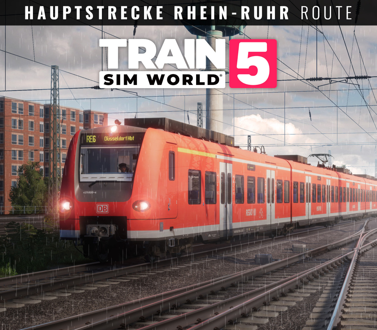 Train Sim World 5 - Hauptstrecke Rhein-Ruhr DLC EU XBOX One / Xbox Series X|S CD Key Logo