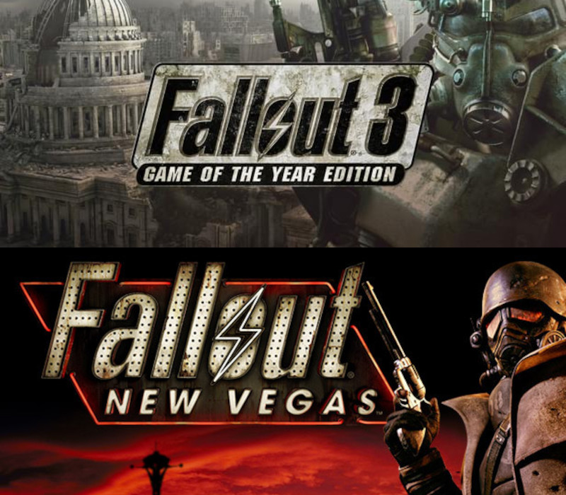 Fallout 3 GOTY + Fallout New Vegas EU Steam CD Key Logo