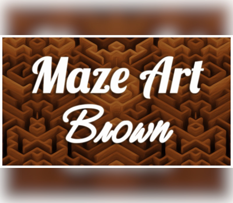 Maze Art: Brown Steam CD Key Logo