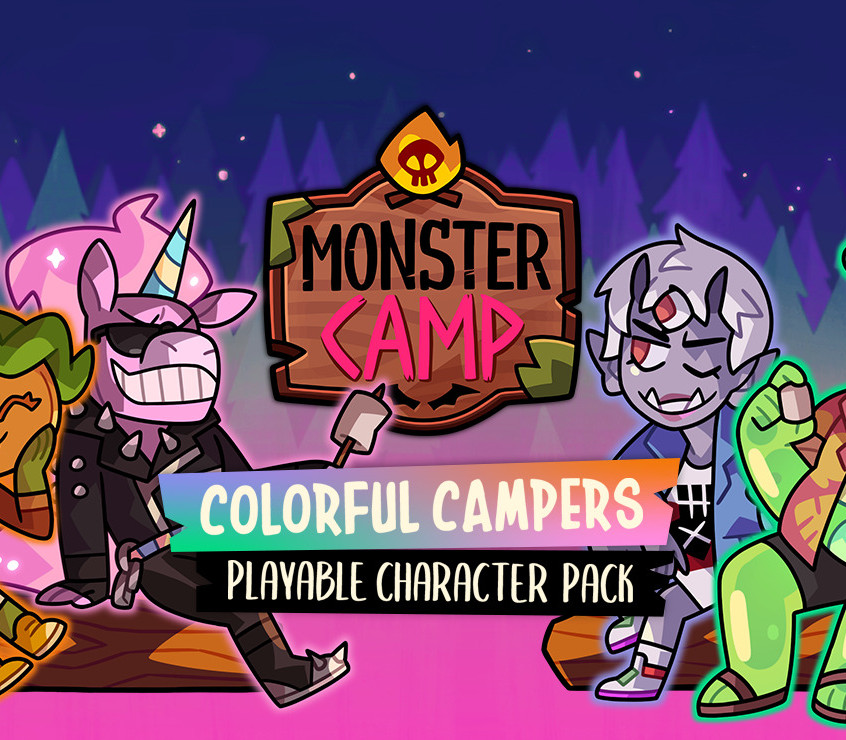 Monster Prom 2: Monster Camp - Colorful Campers DLC PC Steam CD Key Logo