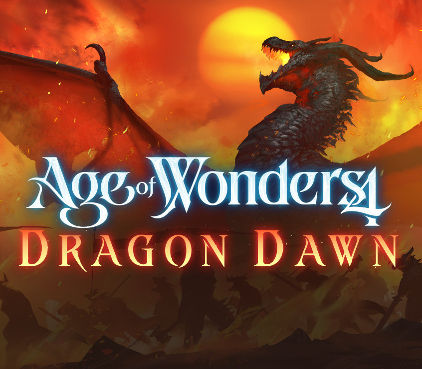 Age of Wonders 4 - Dragon Dawn DLC PC Steam CD Key Logo