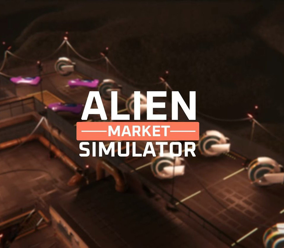 Alien Market Simulator PC Steam CD Key Logo