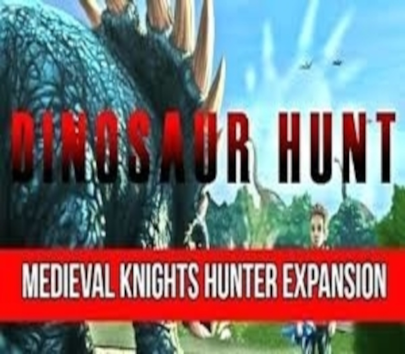 Dinosaur Hunt - Medieval Knights Hunter Expansion Pack DLC Steam CD Key Logo