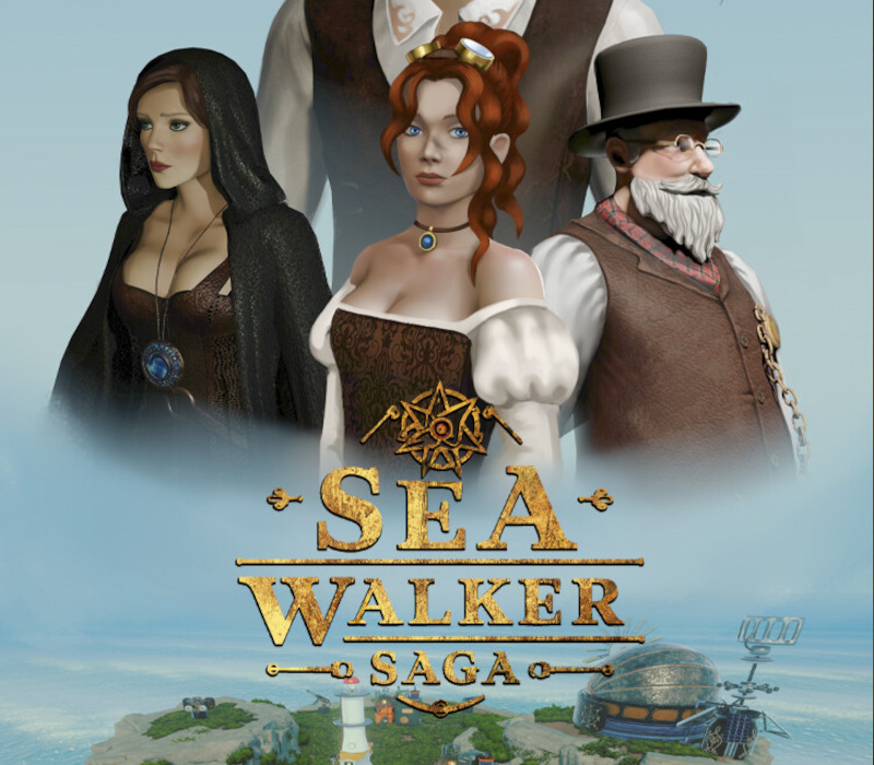 Sea Walker Saga PC Steam CD Key Logo