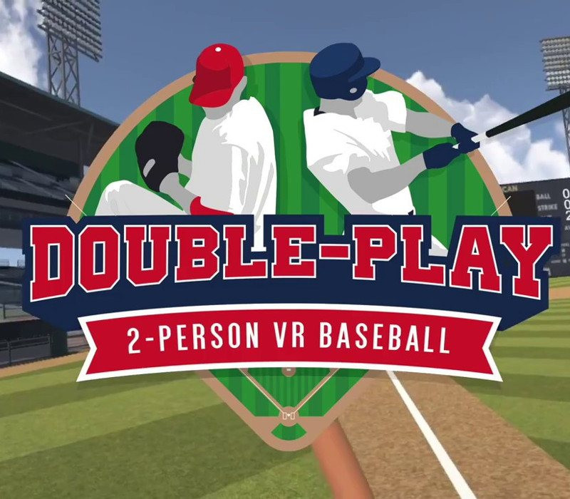 Double Play: 2-Player VR Baseball Steam CD Key Logo