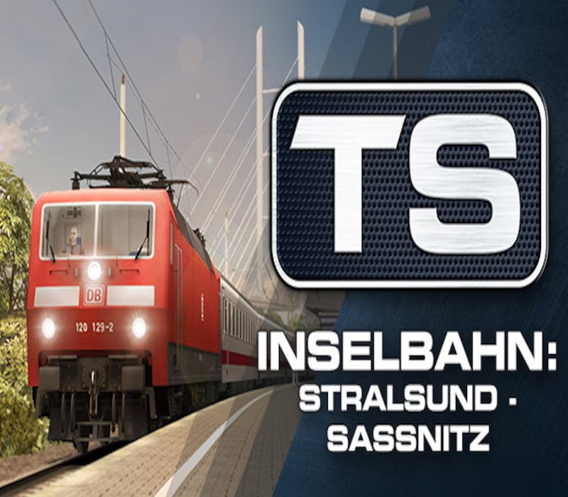 Train Simulator: Inselbahn: Stralsund – Sassnitz Route Add-On DLC Steam CD Key Logo