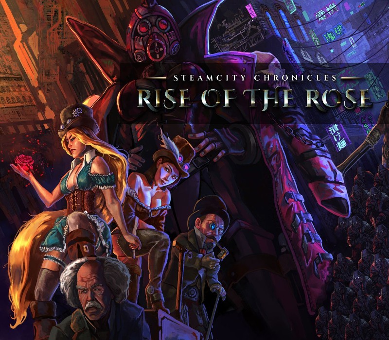 SteamCity Chronicles: Rise Of The Rose Steam CD Key Logo