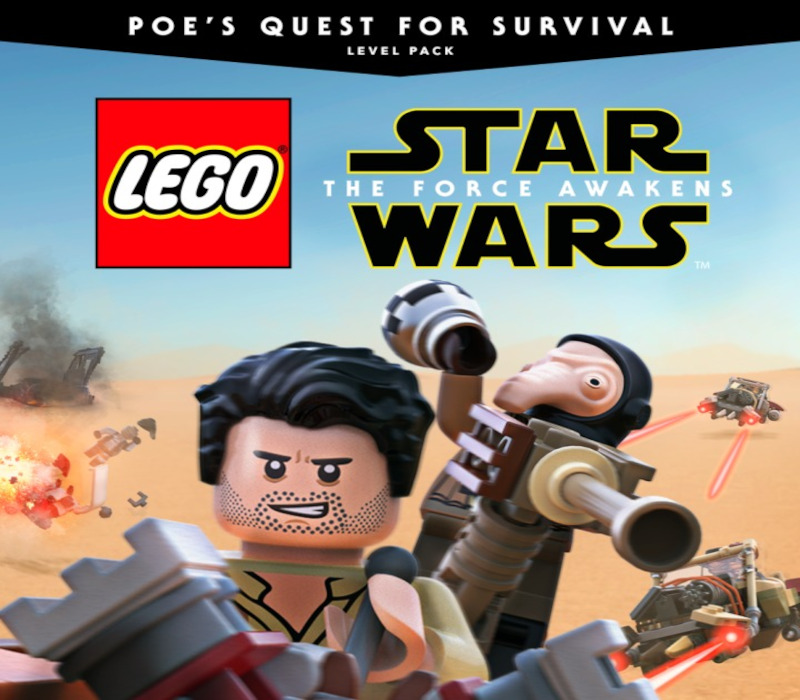 LEGO Star Wars: The Force Awakens - Jakku: Poe's Quest for Survival DLC PC Steam CD Key Logo